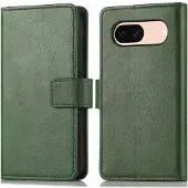 IMoshion Étui de télephone portefeuille de luxe pour Google Pixel 8a - Vert