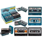 Out of the blue Metall-Aufbewahrungsdose im Musikkassetten-Design