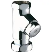 Delabie Robinet arrêt droit TEMPOCHASSE F1'' F1''1/4 chromé - - 764000