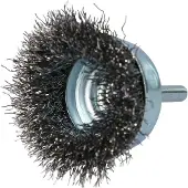 BRILLIANT TOOLS Brosse boisseau Ø 50 mm avec logement 6 mm - BT103105
