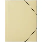 Pagna Eckspannermappe "Pastell eco", DIN A4, PP, pastellgelb für Dokumente im Format A4, aus langlebigem