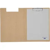 MAUL Klemmbrett-Mappe balance, Karton, braun stabiler Karton kaschiert mit naturbelassenem Kraftpapier
