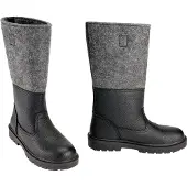Brandit BW Knobelbecher Felt, bottes ,Noir/Gris ,43 EU