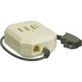 Pro TAE boîte de prolongation, beige-noir, 0.2 m