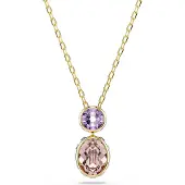 Swarovski Chaîne or / lilas / blanc