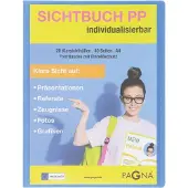 Pagna School Sichtbuch DIN A4, 20 Hüllen hellblau (A4, 1x)