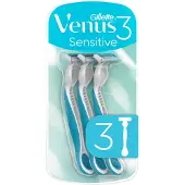Gillette Venus 3 Rasoirs Jetables Sensibles 3 Pièces