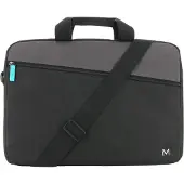 Mobilis TheOne Essential Briefcase Topload. 11-14" noir gre (14"), Sac pour notebook, Noir, Gris