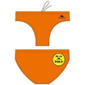 Turbo Basic Swimming Brief Orange 11-12 Years Garçon