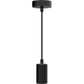 Segula Lampe pendante noire Alix Wave 3m simple