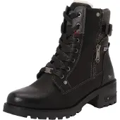 Mustang Bottines à lacets noir