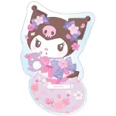 Sakami Merchandise Sanrio Présentoir en acrylique Kuromi Holographic 6 cm