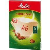 Melitta 4006508123834 filtre à café papier brun 2,4 x 15,7 x 23,5 cm
