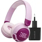 JBL JR320BT Mauve + Chargeur