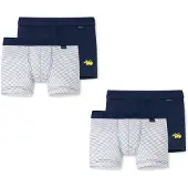 Schiesser Sous-vêtements bleu / jaune / blanc cassé