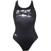 Turbo Black Cat 2012 Swimsuit Noir 9-10 Years Fille