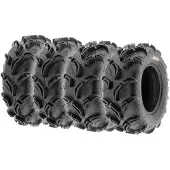 SUN-F A-048 Tl 70j Quad Tire Argenté 27 x 11.00 / R14