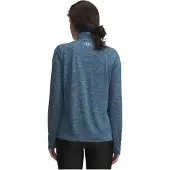 Under Armour Tech Twist Half Zip Sweatshirt Bleu M Femme