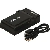 Duracell - Chargeur de batterie USB - noir - pour Nikon D3200, D5100, D5200, D5300, D5500, D5600, Df; Coolpix P7000, P7100, P7700, P7800