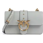 Pinko sac à épaule bandoulière sac à épaule Love One Mini ST. CL. Pearl Grey - Antique Gold bleu gris
