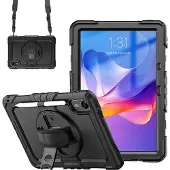 Accezz Coque arrière Defender XT pour Xiaomi Redmi Pad 2 - Noir