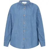 Usha Chemisier bleu denim