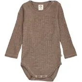 Müsli Barboteuse / body marron chiné