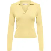 ONLY Pull-over 'ONLKaya' jaune clair