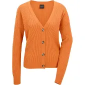 MADELEINE Cardigan orange