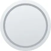 Beliani Miroir rond suspendu à LED ø 79 cm Maquillage moderne pour salle de bains
