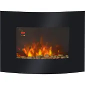 JTI HOMdotCOM Cheminée électrique avec éclairage LED d'ambiance