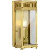 Elstead Lighting Applique murale d'extérieur en laiton brossé, E14, 40 W, Holborn Elstead