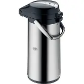 Alfi Pichet A Pompe 2200mlavec Ampoule En Verre Exterieur Inox