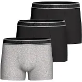 Impetus Boxers gris chiné / noir