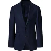 Hackett London Veste de costume bleu marine