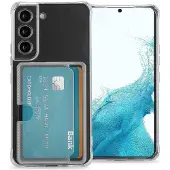 IMoshion Coque silicone avec porte-cartes Samsung Galaxy S22 - Transparent