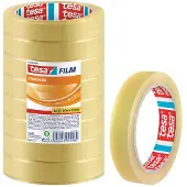 TESA ruban adhésif standard, transparent, 19 mm x 66 m