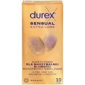 Durex Sensual Extra Lube préservatifs 10 pcs