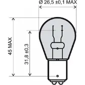 Osram Ampoule Pour Moto Triumph 650 Daytona 2005 Arg Neuf