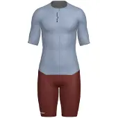 Santini Trisuit à Manches Courtes Viper