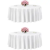 Vevor Nappe ronde blanche