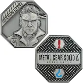Fanatic Metal Gear Solid Delta Sammelmünze Naked Snake Limited Edition