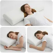 vidaXL Coussin de sommeil Uni 70 x 36 x 13 cm