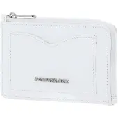 Mandarina Duck Mellow Leather Cc Holder 2 Woman Wallet Blanc Femme