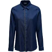 Salsa Jeans Chemisier bleu denim