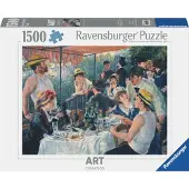 Ravensburger Puzzle - - Le Déjeuner des Canotiers (Renoir) - 1500 pièces - 80 x 60 cm - Biographie incluse