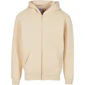 Urban Classics Uck8003 Full Zip Sweatshirt Beige 134-140 cm Garçon