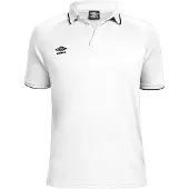 Umbro Torch Short Sleeve Polo Blanc 14 Years Garçon