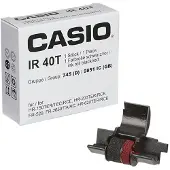 Casio IR40T Rouleau de couleur noir, rouge