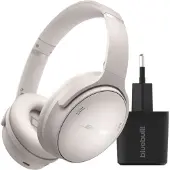 Bose QuietComfort Casque Audio Blanc + Chargeur